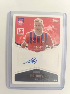 Match Attax Bundesliga 24/25 Maloney Autograph Autogramm Auto Autogrammkarte
