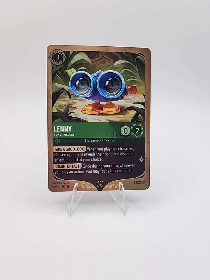 Lenny-Toy Binoculars 49 Disney Lorcana Promo Cards for sale | eBay
