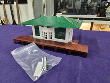 Vintage 1950's PLASTICVILLE USA O Scale Passenger Station Kit RS-8 w/Box