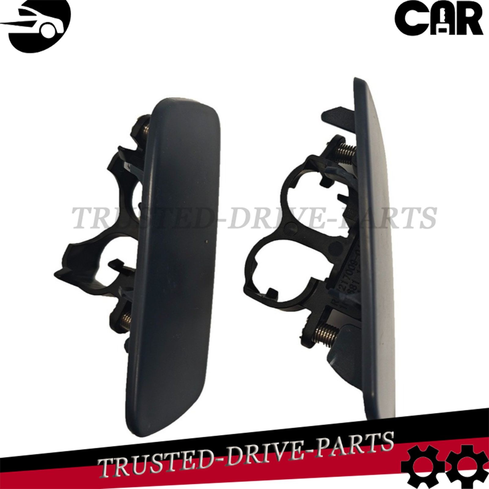 2PCS Headlight Washer Cover LH+RH Fits Rolls-Royce Ghost 61677244959 61677244960