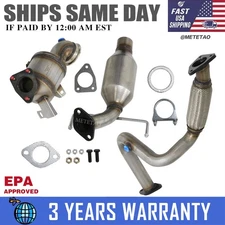 For Buick Encore 1.4L 2013-2021 Front Flex Pipe & Both Catalytic Converters