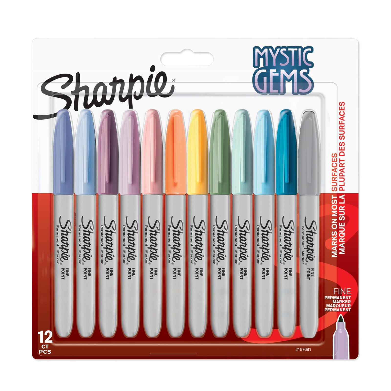 Sharpie Mystic Gems Markers pack of 12 8190₽
