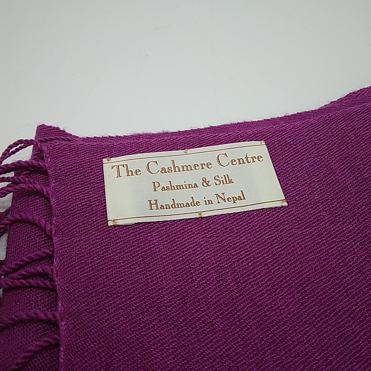 Womens The Cashmere Centre Regular Fuchsia Pink Scarf