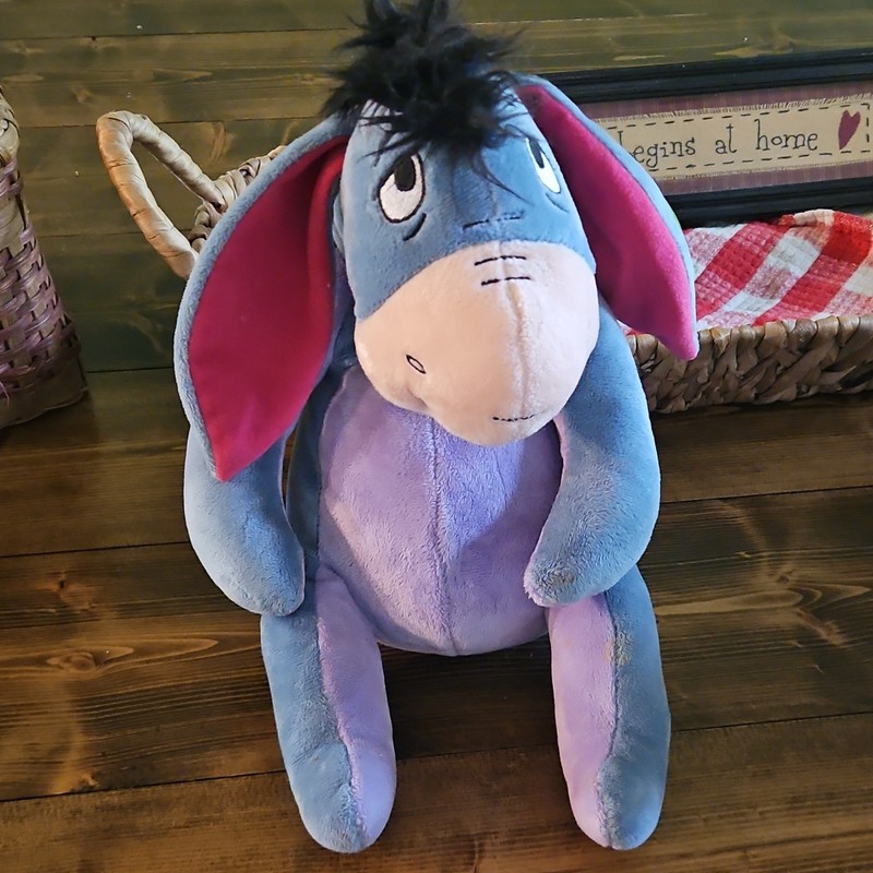 Disney Eeyore Plush Stuffed Animal Donkey, Medium 14-24 in Winnie the Pooh