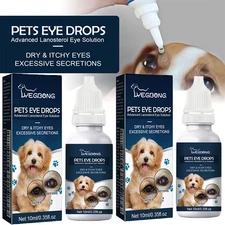 Pet Eye Drops Cataract Drops For Pet Eye Lubricant Drop Lanosterol Solution USA