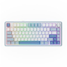 Wireless Gaming Keyboard 75 Percent Gasket Hot Swappable RGB Bluetooth 2.4GHz