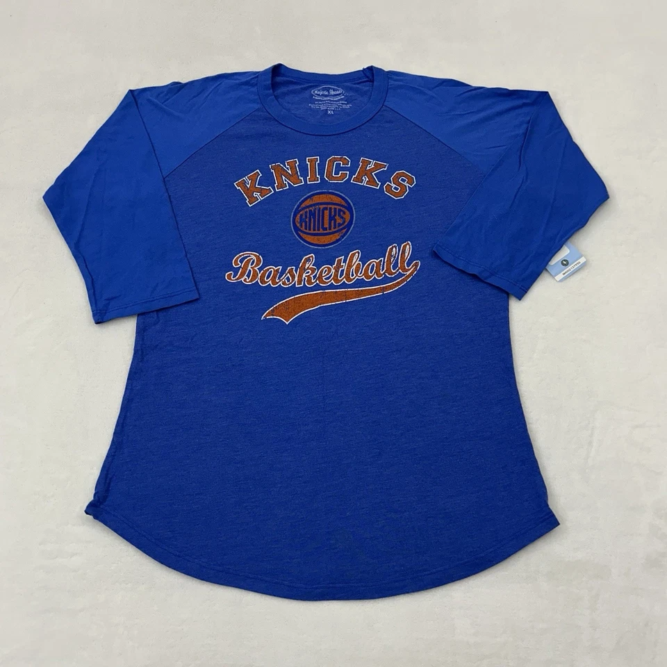 Женская футболка с длинным рукавом New York Knicks Kristaps Porzingis No6 NBA 4 3/4 XL - Изображение 3 из 4