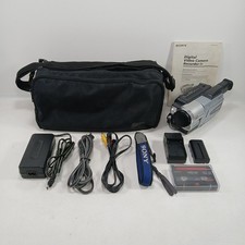Sony Handycam DCR-TRV130 Digital 8 Camcorder With Nightshot Tested  Works