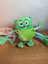 Disney Store Doc McStuffins Glo Bo 7.5"x11 Plush Green Monster