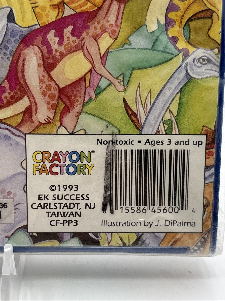 Crayon Factory Vintage Prehistoric Park Marker Set Brand New 29