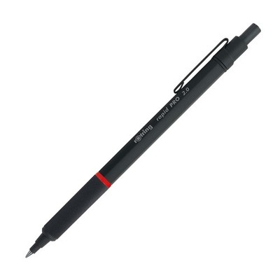 rOtring Rapid Pro Mechanical Pencil, 2.0 mm, Black 2 Matte 