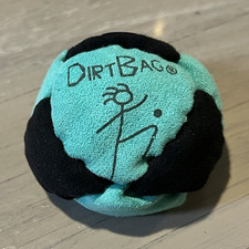 DirtBag Footbag Hacky Sack Green Black Authentic World Foot Bag US Seller NEW