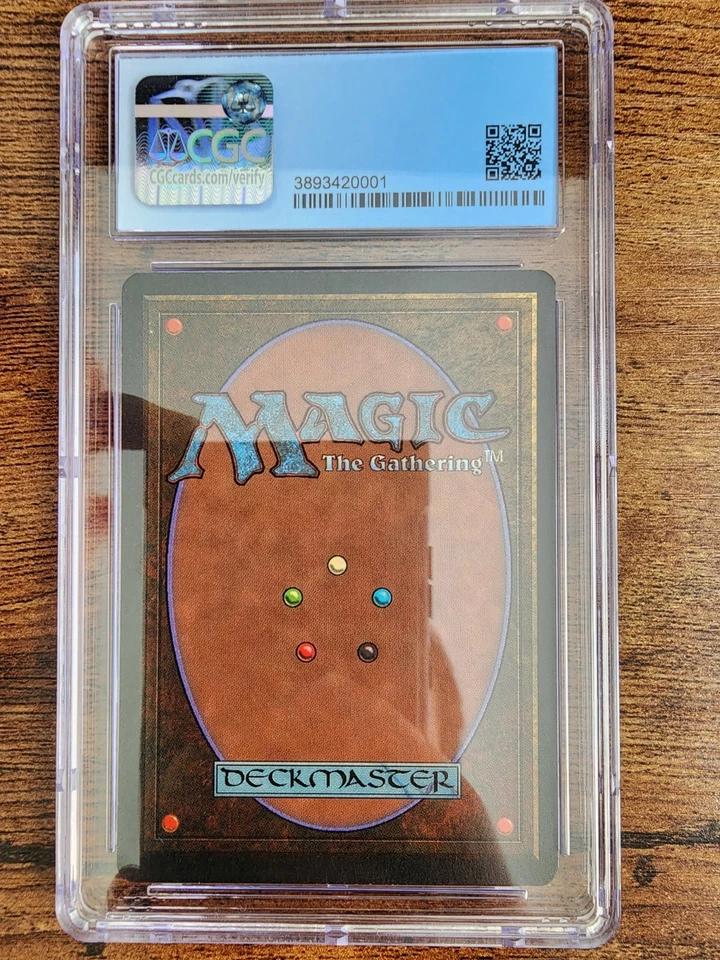 MTG ⭐Imprison Legends NM/Mint+ ⭐Graded CGC 8.0 with 3x 9.0 subs ⭐1994 Rare Magic - Image 2 of 4