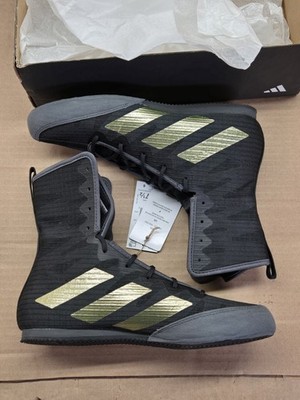 adidas Box Hog 4 'Black Gold Metallic' GZ6116 SZ 6.5 MEN  & 7.5 Woman