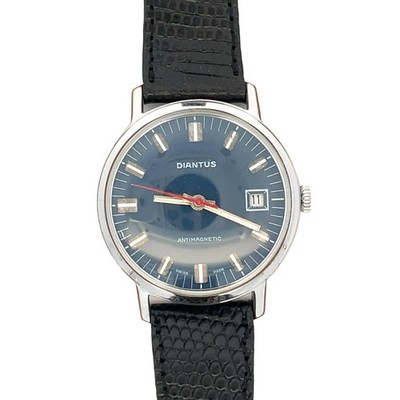 Diantus 1950s Swiss Made Antimagnetic Manual Wind Vintage Watch