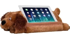 LapGear Tablet Device Book Rest Dog Pillow Soft Plush Holds Tablets Up To 10.1"