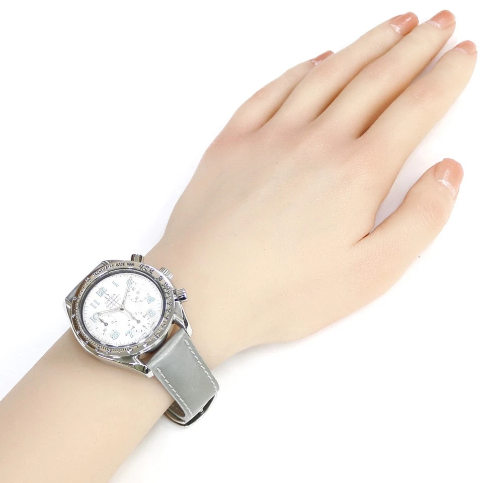 Reloj Omega Speedmaster Damas Acero Inoxidable Automático Plateado 38027153 De J Foto 2 de 4