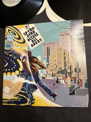 Spyro Gyra   Access All Areas 2xLP 1984 MCA2-6893 Jazz Fusion Live VG+