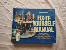 Readers Digest Fix-It-Yourself Manual Home Repair Hardcover Book 1977 Vintage