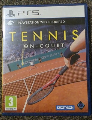 Tennis On-Court PS5 PSVR2 sehr guter Zustand schneller UK Versand