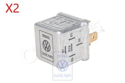 Original VW Clasico Jetta Golf Polo Derby Vento-IND X2 RELAIS 321919505A
