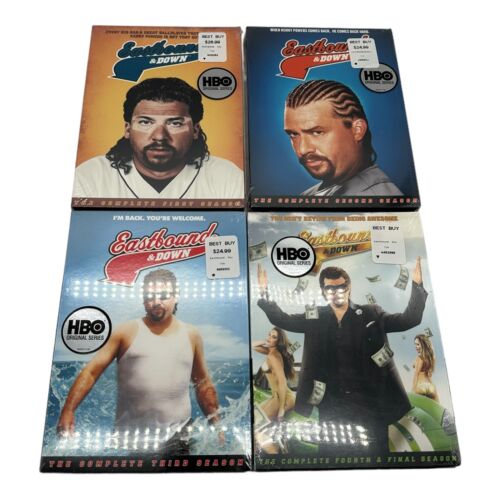 Eastbound & and Down: The Complete Series (DVD, Seasons 1-4) HBO, 1 2 3 4 - Picture 1 of 2