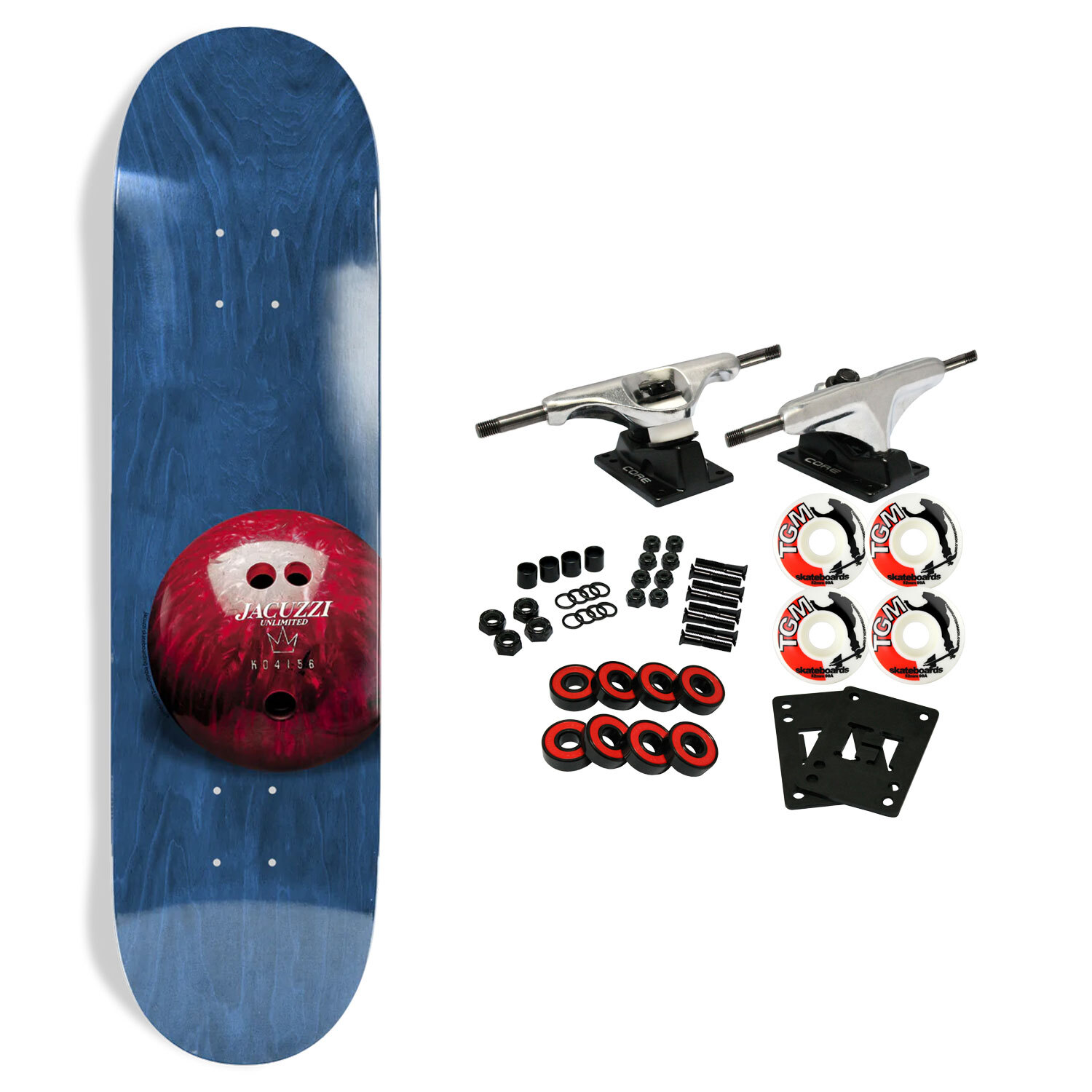 Jacuzzi Skateboard Complete Fourth Street Bowl 8.25