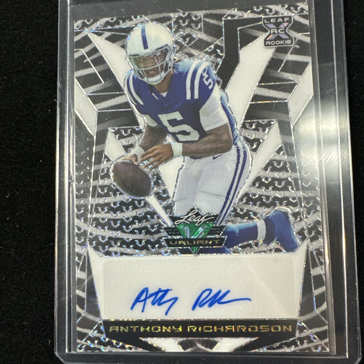 2023 Leaf Eclectic Valiant Autographs Zebra Mojo #VA-AR1 2023 Leaf Eclectic Valiant Autographs Zebra Mojo #VA-AR1