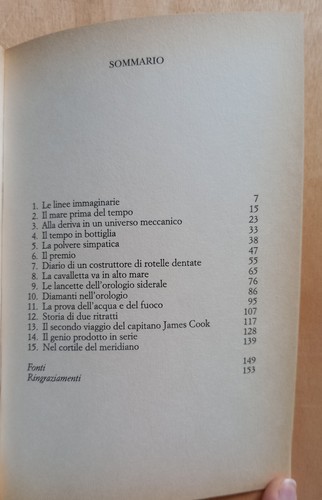 LIBRO LONGITUDINE Dava Sobel 2001 Mondolibri Navigazione - Picture 4 of 8
