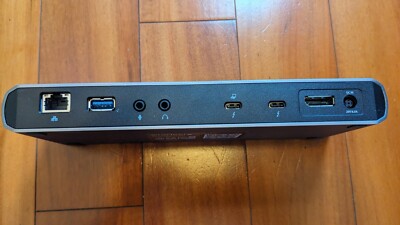 StarTech TB3DK2DPPD Thunderbolt 3 DisplayPort Dock Docking Station + AC Adapter