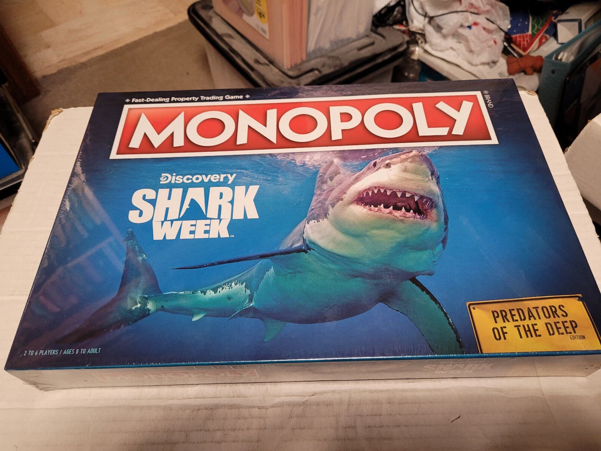 Shark Week Predators of the Deep Monopoly Edition