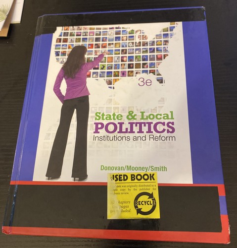 State and Local Politics : Institutions and Reform by Christopher Z. Mooney;2013 - Picture 1 of 7