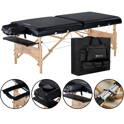Master Massage 32'' HUSKY GIBRALTAR� XXL Portable Massage Table Package