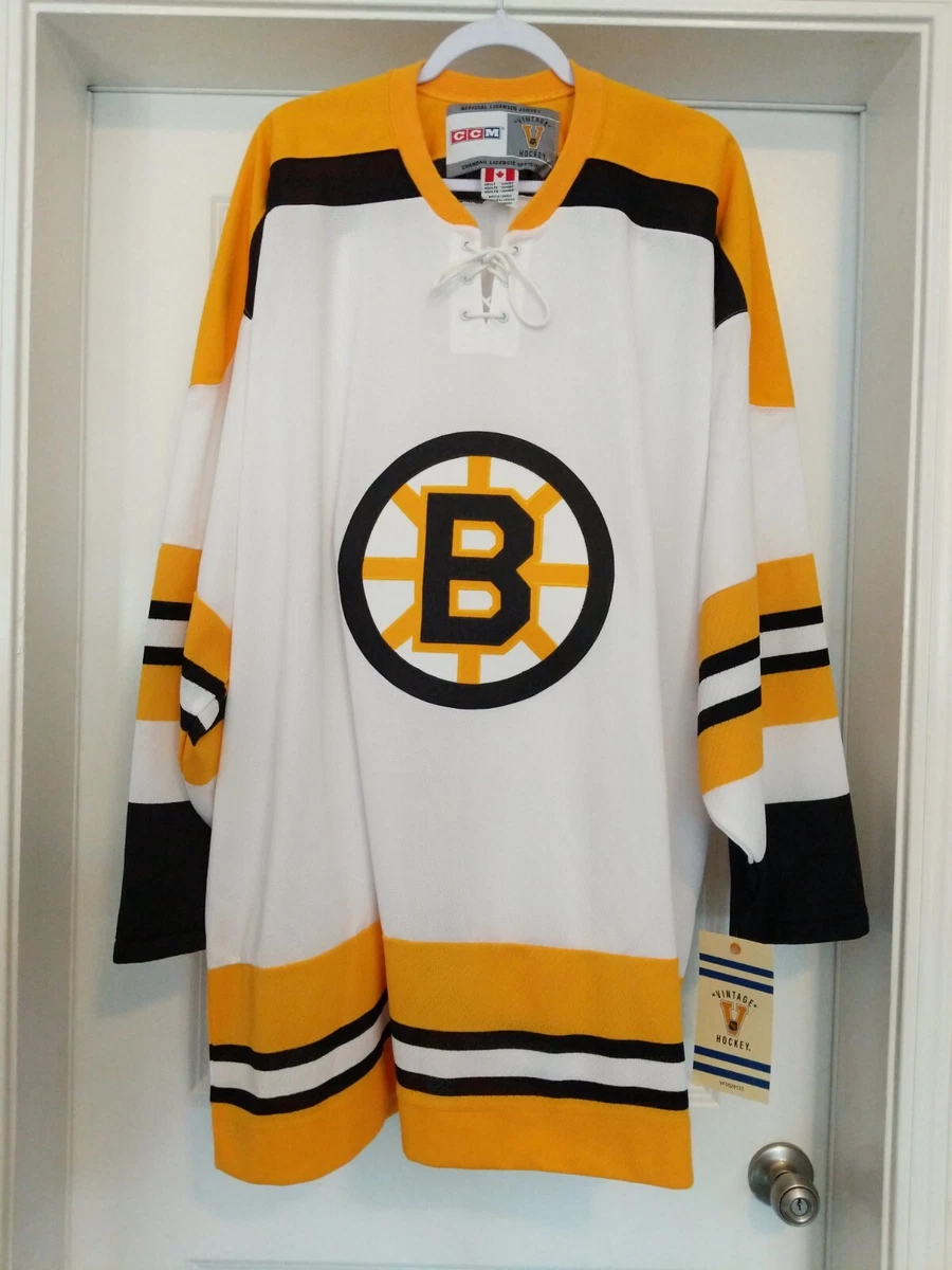 Vintage Boston Bruins CCM Hockey Jersey Made in Canada