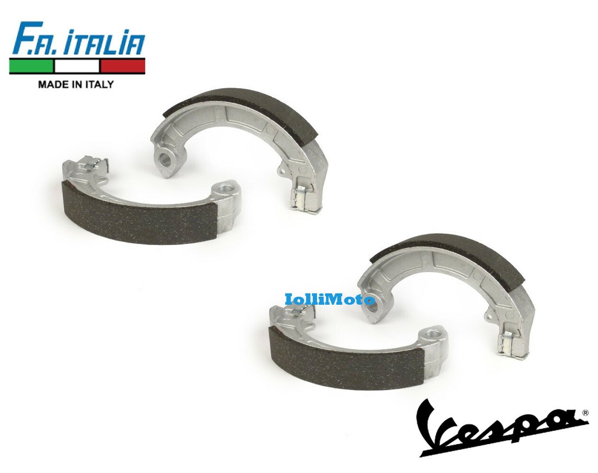 Coppia Ganasce Freni Anteriori E Posteriori Per Piaggio Vespa PK 50/125 - Originali - Foto 7