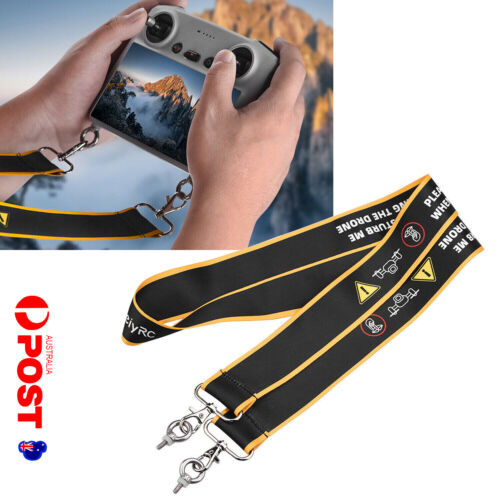 For DJI MINI 3 PRO Screen Remote Control Lanyard Hanging Neck Strap w/Buckle A - Picture 9 of 12