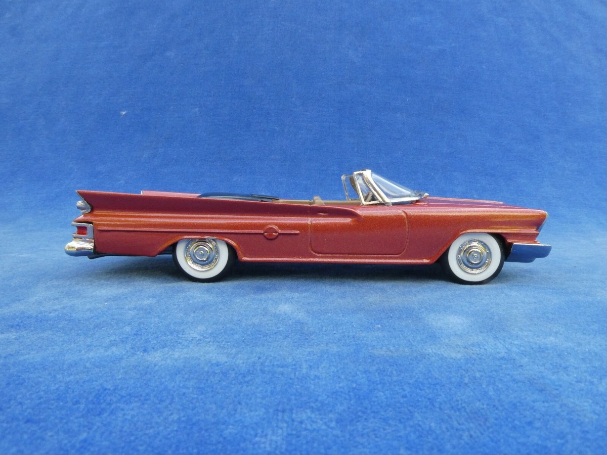 M.A.E. 1961 CHRYSLER 300 G CONVERTIBLE black 1/43 white metal boxed sw1