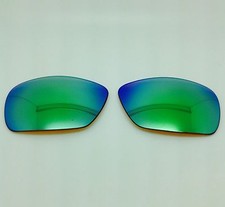 SPY ANGLER Aftermarket Sunglass Replacement Lenses Green Mirror Polarized NEW