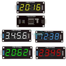 5PCS 0.56" 4-Digit LED Display Tube Decimal 7 Segments Clock Module TM1637