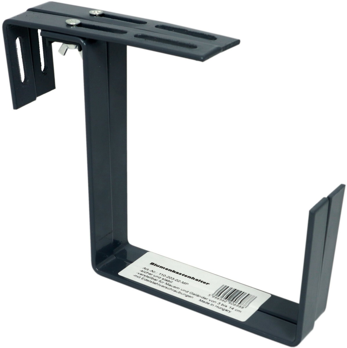 Supporto Per Fiori Da Balcone, Portavasi Da Appendere, Recinzione In - Foto 10