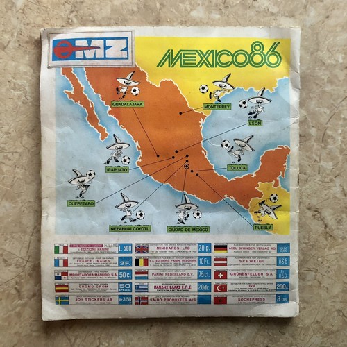Album originale Panini 1986 Messico Mondiali *G+ senza punteggi *Leggi pls - Foto 12 di 12