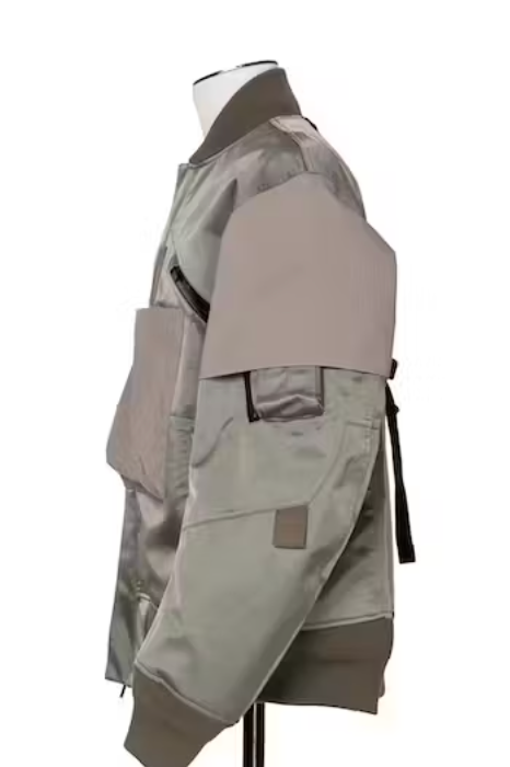 SACAI X ACRONYM MA-1 BOMBER JACKET SAGE -F/W 21 Errolson