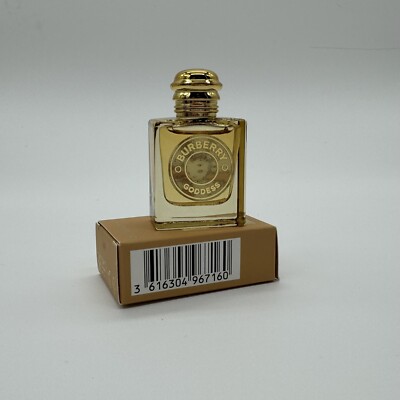 BURBERRY GODDESS EAU DE PARFUM INTENSE 5ML/0.16FL.OZ MINI NEW