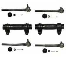 MOOG Inner & Outer Tie Rod Ends w/ Adjusting Sleeves for Chevy Astro 2WD Caprice