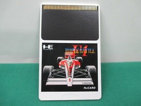 NEC PCEngine HuCARD -- F1 TRIPLE BATTLE no manual -- JAPAN. GAME. Work. 11108