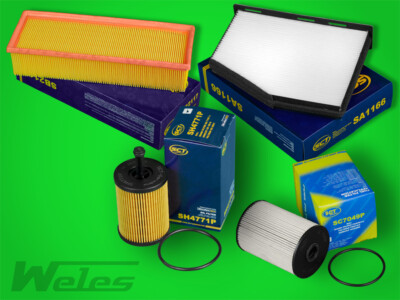 FS255 INSPEKTIONSPAKET Luftfilter Ölfilter Pollenfilter Dieselfilter VW GOLF TDI