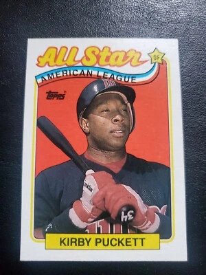 1989 Topps All Star Kirby Puckett Minnesota Twins #403 RC Mint - Photo 1/2