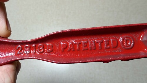 Antique Vintage Dayton 2813B Tractor Implement Plow Open Square Buggy Wrench - Picture 4 of 9