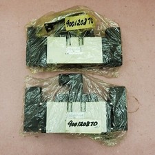 SMC NVFS5210-3DZ 150 PSI Solenoid Valve w/ 120VAC Operating Coils - NEW Qty 1