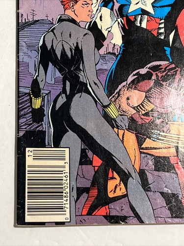 Uncanny X-Men #268 Sept 1990 Jim Lee cover Black Widow Captain America Wolverine - Picture 6 of 13